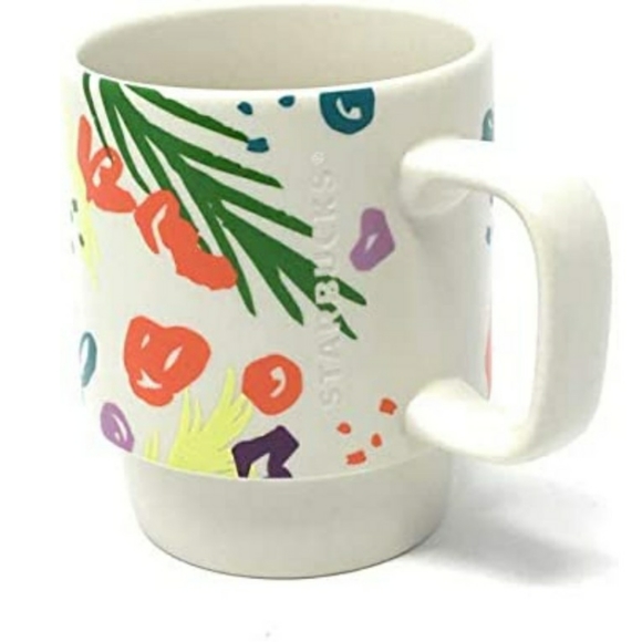 Starbucks 2016 spring floral mug